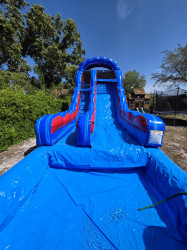 20’ BLUE RUSH WATER SLIDE