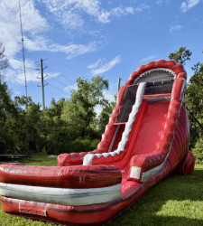 22’ RED RUSH WATER SLIDE